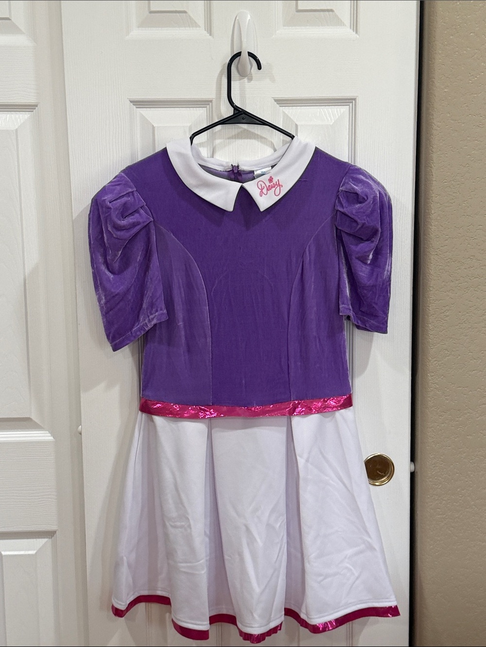 Daisy Duck Purple and White Costume Dress with Pink Accents size medium